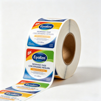 Étiquettes personnalisées écologiques et recyclables pour produits de nettoyage ménager, rouleaux d'autocollants adhésifs imperméables personnalisés pour détergent liquide