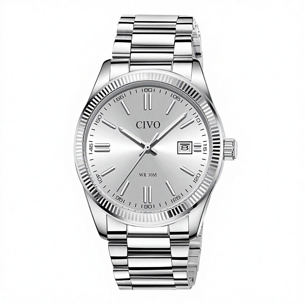 CIVO Dameshorloges Arabische Cijfers Minimalistisch Elegant Analoog Polshorloge Waterdichte Kwarts Horloge Casual Cadeau voor Vrouwen Meisjes, 2 rood, Standard, Klassiek