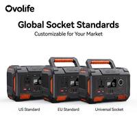 Trendprodukt Smart 300W 270Wh 72800mAh Reiner Sinuswellen-Portable-Solargenerator für Reisefotografie OVO-A3E