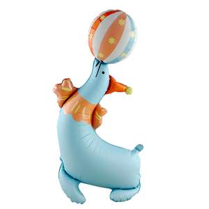 Globo de película de aluminio con forma de caballo de dibujos animados, fiesta temática de cumpleaños para niños, decoración al aire libre, globo de Navidad y Año Nuevo - Product Image 5