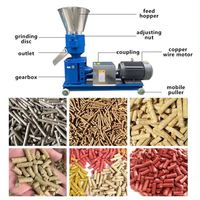 Nouvelle machine à granulés d'aliments pour volailles DAWNTECH en acier inoxydable, haute capacité 20 kg/h, faible bruit, 220V/380V 1