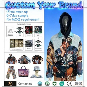 Sudadera con Capucha Personalizada de Alta Calidad para Hombre, Fabricante de Sudaderas Tejidas con Capucha, Sudadera con Capucha de Gran Peso para Hombre - Product Image 2