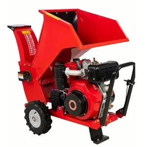 <span class=keywords><strong>Broyeur</strong></span> de bois hydraulique de qualité supérieure 12HP, déchiqueteuse industrielle de branches et de bûches à démarrage électrique - Product Image 1