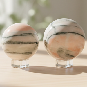 Bola de Jade Colorida de Estilo Bohemio al por Mayor, Piedra de Cristal Natural Curativa para Decoración del Hogar y Regalos - Product Image 3