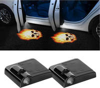 2PCS Custom Logo LED HD Willkommen licht Auto Interieur Autotür Projektor Lichter Fit für alle Autos