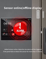 Sistema de Alarma para el Hogar Regis de 7 Pulgadas, Inalámbrico, WiFi, 4G, GSM, Tuya, Kit de Protección de Seguridad Inteligente, Portátil, ABS, Sirena de 115dB, 5000mAh