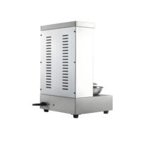 Grill à kebab vertical électrique commercial 220V en acier inoxydable, four rotatif pour restaurant, équipement de shawarma, doner turc