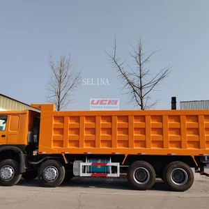 รถบรรทุกซิโนทรัค ฮาวโอ มือสอง สำหรับงานหนัก 8x4 12 ล้อ รถดัมพ์ 371 แรงม้า 375 แรงม้า เครื่องยนต์ดีเซล เกียร์ธรรมดา มาตรฐานไอเสียยูโร 4 พวงมาลัยซ้าย - Product Image 1