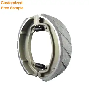 Sapato De Freio Peças De Reposição Da Motocicleta Top-Selling Peças De Motocicleta WY125 Brake Shoe