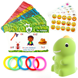 <span class=keywords><strong>การ์ด</strong></span>แฟลชไดโนเสาร์น่ารักพูดได้ รุ่น D7a สีเขียว ภาษา<span class=keywords><strong>อั</strong></span>งกฤษ สำหรับเด็ก มาใหม่ - Product Image 2