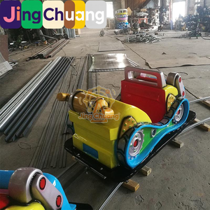 Tren Giratorio de Fibra de Vidrio para Parques de Atracciones y Lugares Turísticos al Aire Libre, Equipo de Diversión Infantil, Tren Turístico - Product Image 4