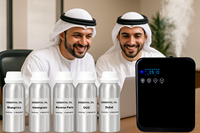 Huile d'aromathérapie sans eau Ivyaroma pour le contrôle des odeurs, huiles essentielles commerciales pour diffuseur intelligent, flacon en aluminium personnalisable