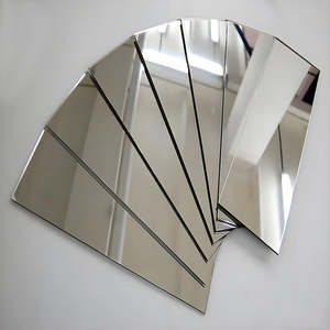 Miroir en aluminium, verre en <span class=keywords><strong>relief</strong></span>, solide, imperméable, design moderne, adapté à la décoration industrielle, solaire, salle de sport, salle de bain - Product Image 2
