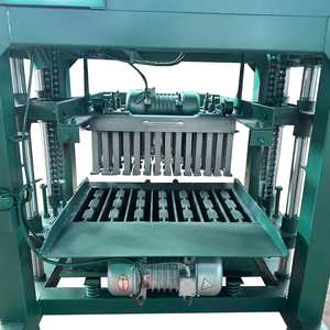 Baixo preço QT4-2B Tijolo Oco Concreto Que Faz A Máquina De Cimento Semiautomático Bloco Oco Tijolo Fazendo Linha De Produção De Máquinas - Product Image 1