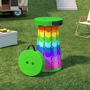 Tabouret pliant pour sac à dos, mini tabouret pliant d'extérieur pour le camping, la randonnée, la pêche, le jardinage - Product Image 1