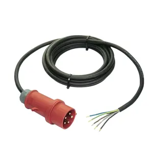 Câble d'alimentation en caoutchouc H07RN-F approuvé, VDE 3 fils
