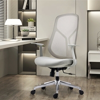 Chaise de bureau ergonomique rose d'appoint Chaise de visiteur en maille confortable pour la maison pour les clients en attente Mobilier de bureau en gros
