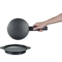 Portable Électrique Antiadhésif Machine À Crêpes Automatique De Contrôle De Température Crêpe Œufs Crêpes Crêpes Tortilla