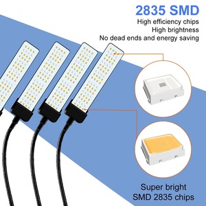 Lámpara LED de 400W para Plantas, Espectro Completo, 12V, con Trípode, Fitolámpara USB para Invernadero, Cultivo Hidropónico, Semillas y Bulbos - Product Image 3