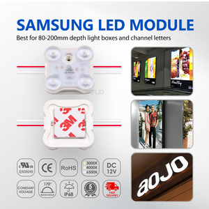 โมดูล LED สีขาวเย็น ADLED 1.8W DC12V 3000K 4000K 6500K IP68 สำหรับไฟส่องสว่างภายนอกอาคาร พร้อมหลอด LED 4 ดวง โมดูล LED DC12V - Product Image 6