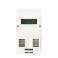 Chint Kunlun Series DDSU666 220V 0.25-0.5(80)A 2P Compteur d'énergie électronique avec rail de guidage