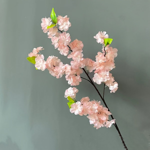 Décoration d'événements, fleurs de <span class=keywords><strong>cerisier</strong></span> artificielles réalistes de haute qualité, 3 branches, 4 branches - Product Image 6
