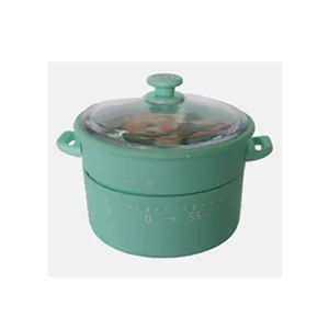 2023 Custom Cooking Pot Timer 60 Minute Countdown Mini Temporizador Mecânico para Cozinha e Estudo