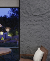 Panneaux muraux en briques longues imprimés en 3D, imperméables et légers, texture décorative pour revêtement mural extérieur de restaurant, maison