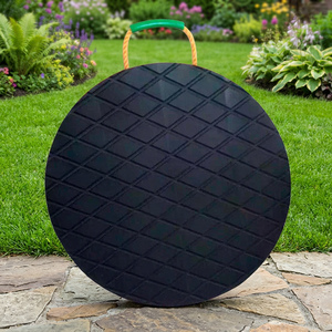 Plaque de protection de sol UHMWPE pour grue, stabilisateur de charge lourde, plaque de stabilisation UHMWPE pour grue, pour levage de charges lourdes - Product Image 1