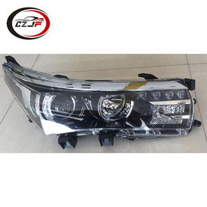 CZJF Gros Accessoires De Voiture Phare Avec Lentille LED pour <span class=keywords><strong>Toyota</strong></span> <span class=keywords><strong>Corolla</strong></span> Semi Assemblage 2014 2015 2016 81170-02J10 81130-02J10 - Product Image 2