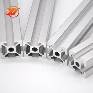 Profilés en <span class=keywords><strong>aluminium</strong></span> extrudé 2020 3030 4040 4080, cadre à rainure en T, rainure en V, <span class=keywords><strong>20x20</strong></span>, profilés en <span class=keywords><strong>aluminium</strong></span> industriels noirs extrudés sur mesure - Product Image 3