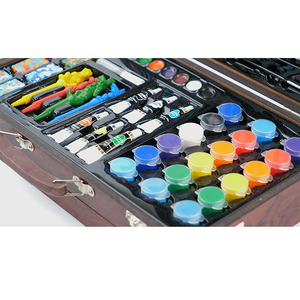 Set de Arte de Dibujo de 130 Piezas, Caja de Madera, Set de Pintura <span class=keywords><strong>para</strong></span> Niños y <span class=keywords><strong>Adolescentes</strong></span> - Product Image 5
