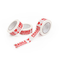 Autocollant adhésif simple face sensible à la pression en acrylique antistatique BOPP personnalisé T-068 Seal Queen pour carton PE, fourni par l'usine