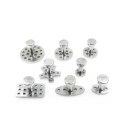 8 pièces languettes de colle en alliage d'aluminium pour outils de réparation de bosses de voiture outils de réparation de bosses de haute qualité outils PDR