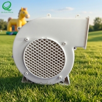 Ventilateur souffleur externe/intérieur en plastique haute efficacité 70W à fonctionnement silencieux, OEM pour événements promotionnels et structures gonflables