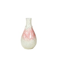 Vase en céramique Jingdezhen fait main, émaillé cristallin – Magnifique et moderne, vase à fleurs minimaliste, centre de table