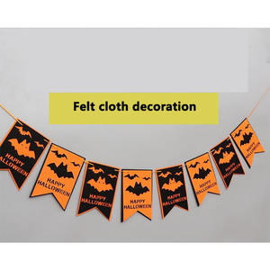 Bandera de Fieltro Multifuncional Colorida de Halloween 100% Reciclable, Nueva, con Tamaño y Color Personalizables para Venta al por Mayor - Product Image 5