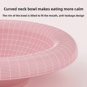 Ramah lingkungan <span class=keywords><strong>2</strong></span> mangkuk kucing keramik tinggi mangkuk ganda anti-benturan untuk kucing dan anjing - Product Image 3