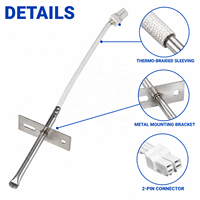Sonde de température de remplacement WB21T10007 pour four électrique, idéale pour les fours qui n'assurent pas une cuisson uniforme