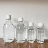 100ml 200ml 250ml 300ml Bouteille en verre de sirop de toux orale ronde de médecine ambre pharmaceutique avec le chapeau en aluminium en plastique