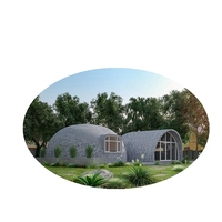 Casas Domo Prefabricadas de EPS con Sauna para Hogares, Cafeterías, Restaurantes, Tiendas, Casas Prefabricadas, Quioscos, Inmuebles, Jardines y Edificios
