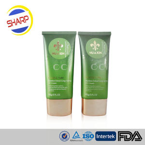 120ml Rouge Tube En Plastique Avec Vis Brillant Effet De Surface <span class=keywords><strong>CC</strong></span> <span class=keywords><strong>Crème</strong></span> Cosmétique Tube Emballage En Gros - Product Image 2