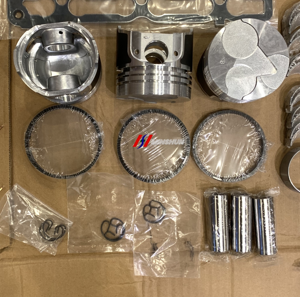 Комплект вкладышей поршневых колец MINSHUN D1005, детали, поршневое кольцо дизельного двигателя для Kubota D1005