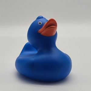 Pato de Vinilo Personalizado al por Mayor, 9 cm, Azul, Grande, Juguete Sonoro para Educación Temprana Infantil, Logotipo Personalizado, Celebridad de Internet - Product Image 6