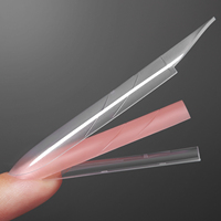 YOKEFELLOW W556 Outil d'extension d'ongles carrés 240 pièces/boîte, formes sandwich doubles de styles variés pour ongles