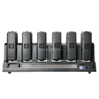 Профессиональный сценический световой прибор 3-в-1 (Beam, Wash, Strobe) 12x80W с 6 светодиодными головками, DMX512, высокой мощности, для клубов, свадеб, вечеринок и мероприятий