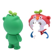 2023 USB 2,0 Flash Drive 64GB 32GB 16GB 8GB 4GB animales de dibujos animados Pen Drive silicona Memory Stick regalo gratis llavero Pendrive