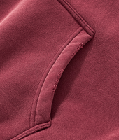 YKH 350GSM Boxy Acid Wash Venta al por mayor Logotipo personalizado Fleece Fabric Heavyweight Distress Sudadera con capucha de gran tamaño Sudaderas con capucha para hombre