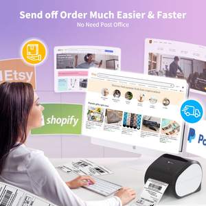 शिपिंग लेबल वायरलेस मोबाइल फोन कनेक्टिविटी के लिए फॉममो <span class=keywords><strong>D520</strong></span>-BT थर्मल प्रिंटर शिपिंग लेबल वायरलेस मोबाइल फोन कनेक्टिविटी - Product Image 2