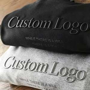 Fabricant de <span class=keywords><strong>t</strong></span>-shirts brodés en 3D, <span class=keywords><strong>t</strong></span>-shirts en coton tricoté brodés avec logo <span class=keywords><strong>personnalisé</strong></span> et lettrage sur mesure - Product Image 2